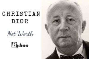 fortune christian dior|Christian Dior net worth.